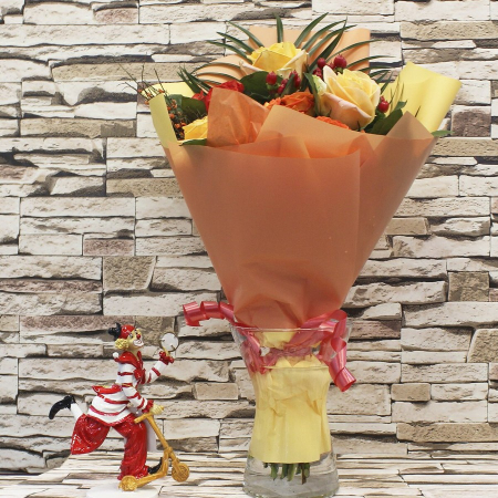 Букет из роз «Солнечный день»